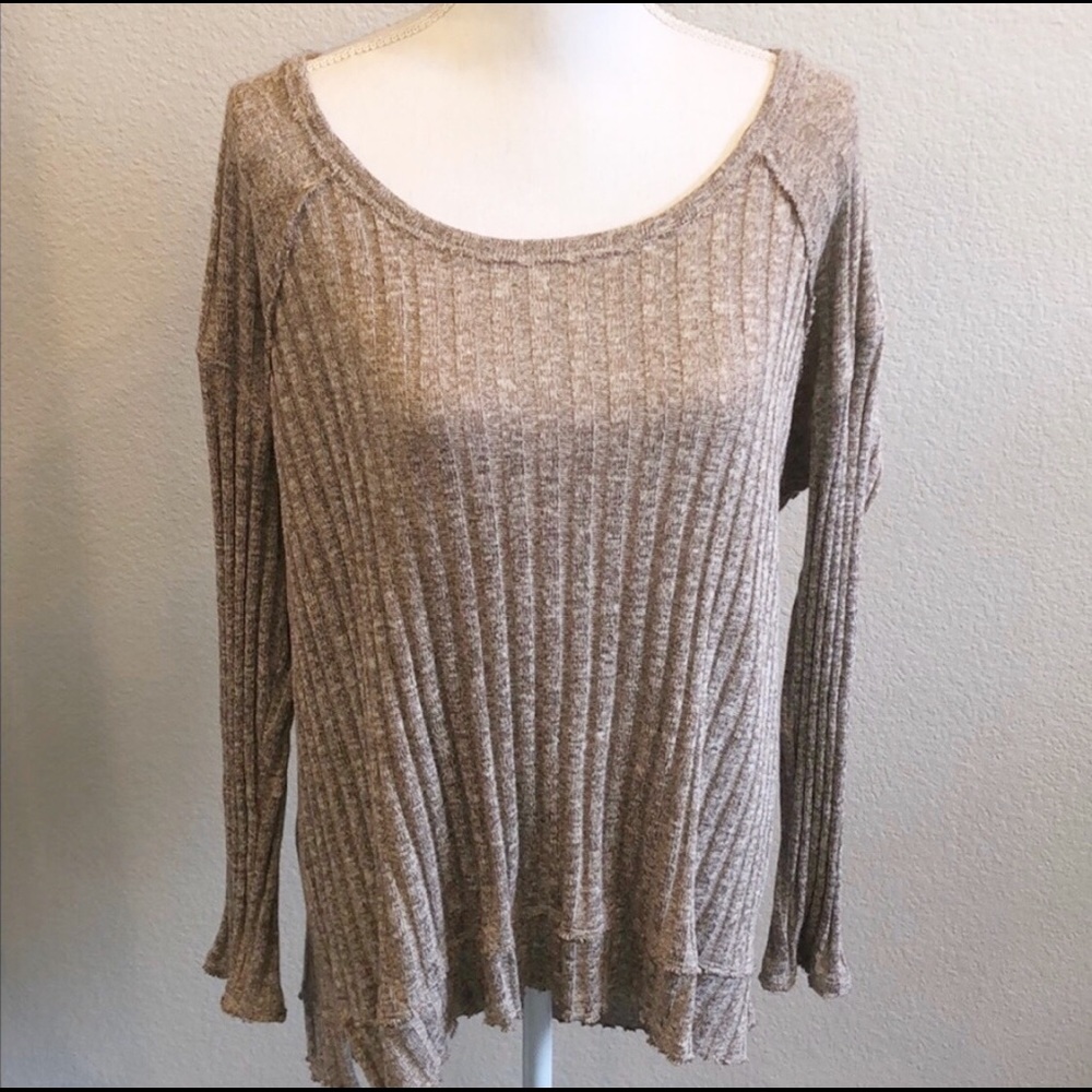 Women’s Ruff Hewn Khaki Sweater - Picture 2 of 5